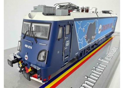 Locomotiva electrica Transmontana Constantin Grup - H0 AMINTIRI FEROVIARE 10207 - citeste